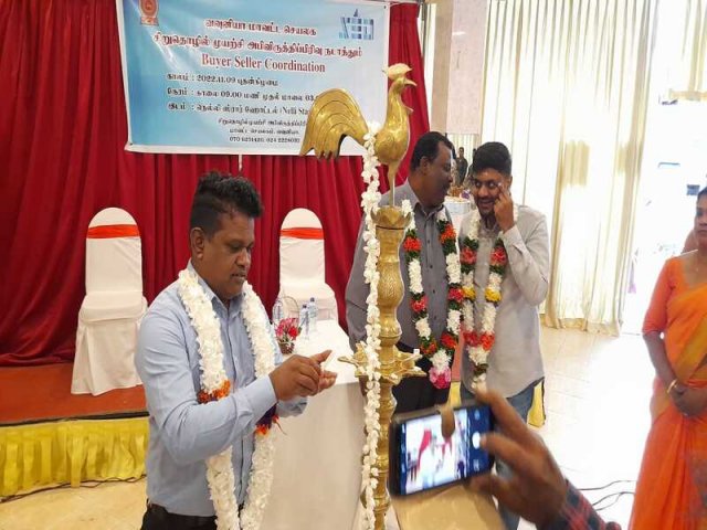 Buyer Seller Coordination organized by Small Enterprises Development Division Vavuniya District Secretariat at Nelli Star Hotel on 09.11.2022
